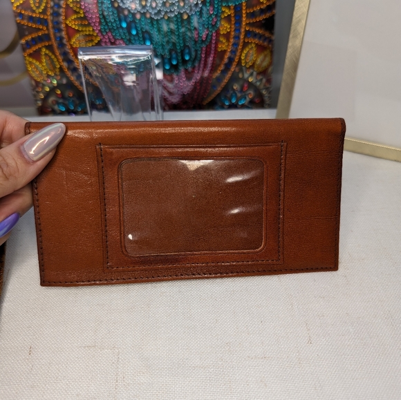 Brahmin Brown Wallet W/Checkbook Pen Holder - Picture 12 of 14